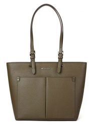 Michael Kors Torebka w kolorze khaki - 38 x 28 x 13 cm rozmiar: onesize. Brązowe torebki klasyczne damskie Michael Kors, bez wzorów, z materiału, bez dodatków. Za 739.99 zł.