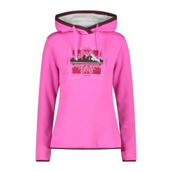 Bluza damska z kapturem CMP. Czerwone bluzy z kapturem damskie CMP. Za 312.45 zł.