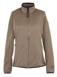 Regatta Kurtka polarowa "Elzie" w kolorze beżowym rozmiar: 42. Brązowe kurtki damskie Regatta, bez wzorów, z polaru, bez kaptura. Za 100.28 zł.