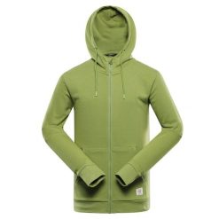 Bluza męska bawełniana z kapturem Alpine Pro Lokk. Zielone bluzy z kapturem męskie Alpine Pro, m, z bawełny. W wyprzedaży za 149.00 zł.