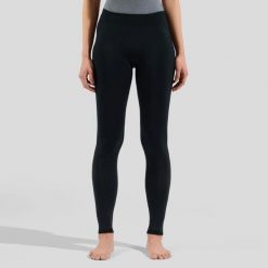 Legginsy damskie Odlo BL BOTTOM long PERFORMANCE LIGHT ECO. Czarne legginsy damskie Odlo, l, bez wzorów, z elastanu. Za 299.99 zł.