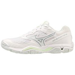 Buty halowe do piłki ręcznej Mizuno Wave Phantom 3. Białe obuwie do biegania damskie Mizuno, mizuno wave. Za 399.99 zł.
