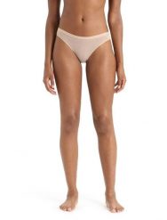 ICEBREAKER Figi damskie Women Siren Bikini praline-M. Czerwone bikini damskie Icebreaker, bez wzorów. Za 193.15 zł.