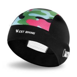 Czapka letnia przeciwsłoneczna jedwabna sportowa czarna. Czarne czapki męskie WEST BIKING, na lato, bez wzorów, z jedwabiu, eleganckie. Za 56.16 zł.