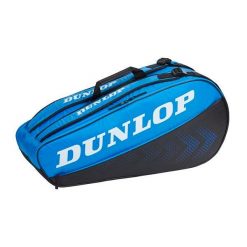 Torba tenisowa na rakiety Dunlop FX Club 6 Racket Bag. Czarne torebki klasyczne damskie Dunlop, bez wzorów, bez dodatków. Za 349.99 zł.
