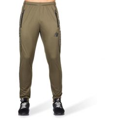 Spodnie fitness męskie Gorilla Wear Branson Pants. Czarne spodnie sportowe męskie GORILLA WEAR, z meshu. Za 246.00 zł.