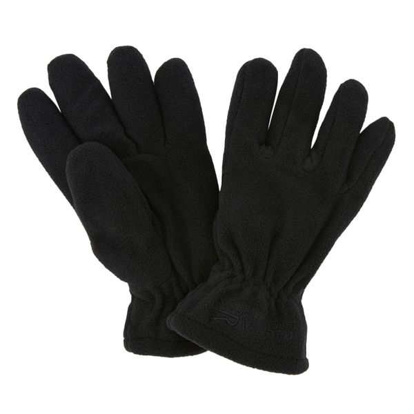 Dziecięce Rękawiczki Taz II. Czarne rękawiczki dziecięce Regatta, z materiału, bez ramiączek. Za 62.99 zł.