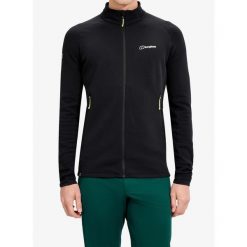 Bluza rozpinana męska Berghaus Kinetic Powerstretch Jkt Am. Czarne bluzy bez kaptura męskie Berghaus, m. Za 615.99 zł.
