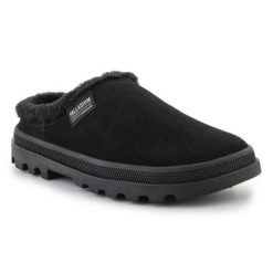 Kapcie Palladium Palladune Mule Warm 74337-008-M czarne. Czarne kapcie damskie z gumy. Za 490.22 zł.