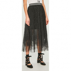 Tally Weijl - Spódnica. Czarne spódniczki damskie TALLY WEIJL, m, bez wzorów, z elastanu, maxi, rozkloszowane. W wyprzedaży za 129.90 zł.