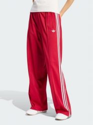 Adidas Spodnie dresowe Firebird Loose Tracksuit KS4670 Czerwony Loose Fit. Czerwone spodnie dresowe damskie Adidas, l, bez wzorów, z dresówki. Za 298.99 zł.