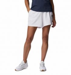 Krótkie Spodenki Turystyczne Damskie Columbia Logo III French Terry Short. Białe spodenki sportowe damskie Columbia, l, z bawełny, trekkingowe. Za 119.99 zł.
