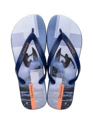 Ipanema Japonki w kolorze biało-niebieskim rozmiar: 45/46. Białe klapki i japonki męskie Ipanema. Za 21.71 zł.