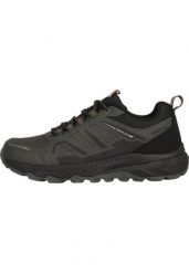 Buty trekkingowe Whistler Qisou. Czarne buty trekkingowe męskie WHISTLER, z materiału, bez zapięcia, trekkingowe. Za 336.00 zł.