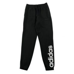 Second life - Spodnie dresowe męskie 3-Stripes krój zwężany - Jak nowy. Czarne spodnie sportowe męskie Adidas, z dresówki. Za 122.16 zł.