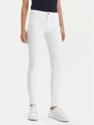 Armani Exchange Jeansy 8NYJ01 Y3TAZ 0102 Biały Slim Fit. Białe jeansy damskie Armani Exchange. Za 539.99 zł.