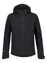Icepeak Kurtka softshellowa "Barmstedt" w kolorze czarnym rozmiar: 58. Czarne kurtki outdoor męskie ICEPEAK, m, bez wzorów, bez kaptura. Za 175.67 zł.