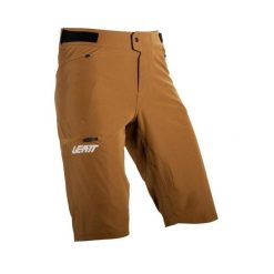 Spodenki rowerowe LEATT Shorts MTB Enduro 1.0. Brązowe szorty męskie LEATT, bez wzorów, sportowe. W wyprzedaży za 305.10 zł.