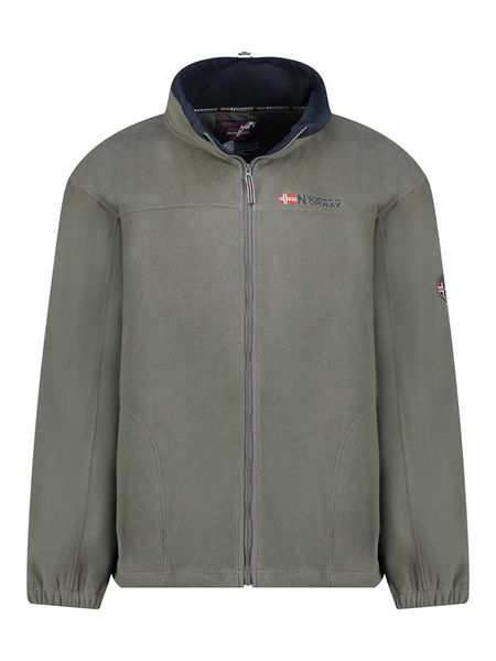 Geographical Norway Kurtka polarowa "Tamazonie" w kolorze ciemnoszarym rozmiar: onesize. Szare kurtki męskie Geographical Norway, bez wzorów, z materiału, bez kaptura. Za 79.77 zł.