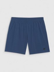 4F Szorty sportowe w kolorze granatowym rozmiar: M. Niebieskie szorty sportowe męskie 4f, m, z materiału. Za 66.00 zł.