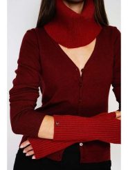 William de Faye Szal-koło w kolorze czerwonym - 30 x 28 cm rozmiar: onesize. Czerwone szaliki i kominy damskie William De Faye, bez wzorów, z kaszmiru. Za 39.99 zł.