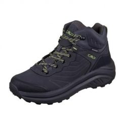 Buty trekkingowe męskie CMP Juukat Mid Hking. Czarne buty trekkingowe męskie CMP, z materiału, za kostkę, bez zapięcia, trekkingowe. Za 761.00 zł.