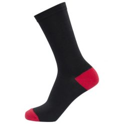 Skarpety Unisex Dla Dorosłych Solace (zestaw 5 Sztuk). Czarne skarpetki męskie Trespass, bez wzorów, z bawełny. Za 52.99 zł.