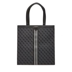 Torebka Guess. Szare torebki klasyczne damskie Guess, z aplikacjami, bez dodatków. Za 489.99 zł.