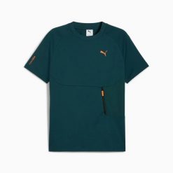 Koszulka sportowa męska Puma PUMATECH POCKET 62967375. Zielone t-shirty sportowe męskie Puma, m, z bawełny, bez ramiączek. Za 136.17 zł.