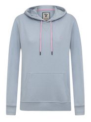 Denim Culture Bluza w kolorze błękitnym rozmiar: XL. Niebieskie bluzy z kapturem damskie Denim Culture, xl, z bawełny. Za 213.95 zł.