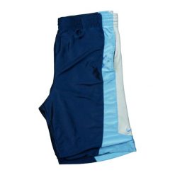 Nike Sportowe Szorty. Niebieskie szorty męskie Nike, bez wzorów, sportowe. Za 63.47 zł.