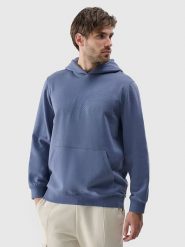 4F Bluza w kolorze niebieskim rozmiar: XL. Niebieskie bluzy z kapturem męskie 4f, xl. Za 100.99 zł.