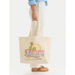 Torebka Roxy. Brązowe torebki klasyczne damskie Roxy, bez wzorów, bez dodatków. Za 79.99 zł.