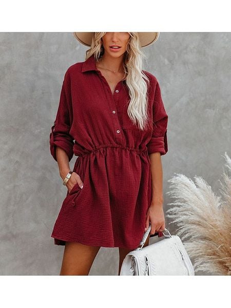 Milan Kiss Sukienka w kolorze bordowym rozmiar: S. Czerwone sukienki damskie Milan Kiss, s, bez wzorów, bez kołnierzyka, bez ramiączek, mini. Za 165.99 zł.