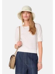 Rodier Sweter w kolorze kremowym rozmiar: L. Brązowe swetry klasyczne damskie Rodier, l, z kaszmiru, bez kołnierzyka. Za 226.24 zł.