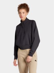 Adidas Bluza Z.N.E. IP1538 Czarny Loose Fit. Czarne bluzy bez kaptura damskie Adidas, l, z syntetyku. Za 569.99 zł.