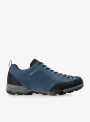 Buty turystyczne męskie Scarpa Mojito Trail GTX. Niebieskie buty trekkingowe męskie Scarpa, z gore-texu, bez zapięcia, outdoorowe, gore-tex. Za 691.89 zł.