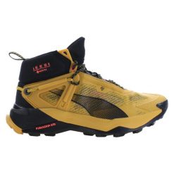 Buty trekkingowe wysokie męskie Puma Explore Nitro Mid Gtx. Czarne buty trekkingowe męskie Puma, z materiału, bez zapięcia. Za 694.00 zł.