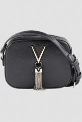VALENTINO Szara torebka Divina Camera Bag SS26. Szare torebki klasyczne damskie Valentino by Mario Valentino, bez wzorów, małe, bez dodatków. W wyprzedaży za 221.99 zł.