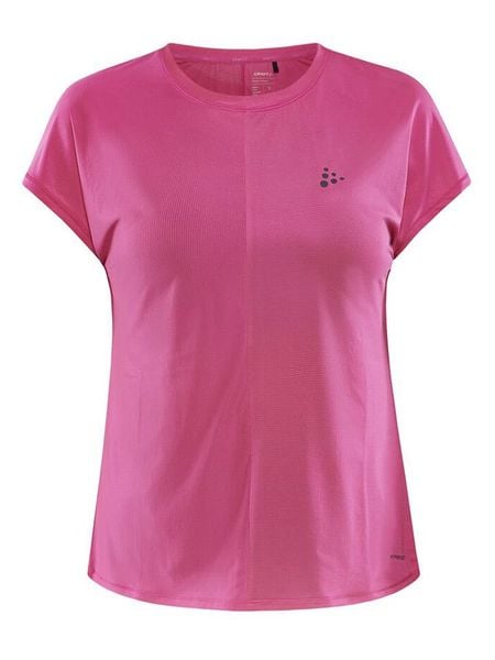 Craft Koszulka sportowa "Core Essence" w kolorze różowym rozmiar: XS. Różowe bluzki sportowe damskie Craft, xs, bez wzorów, bez ramiączek. Za 66.00 zł.