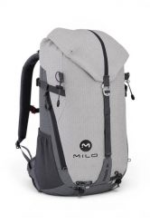 Plecak trekkingowy MILO BISSOI 30 Light Grey. Szare plecaki damskie Milo, bez wzorów, z nylonu. Za 379.00 zł.