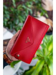 BAGmori Portfel w kolorze czerwonym - 20 x 10 x 3 cm rozmiar: onesize. Czerwone portfele damskie BAGmori, bez wzorów, z materiału. Za 56.99 zł.