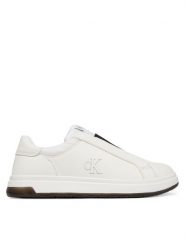 Calvin Klein Sneakersy V3X9-83295-1355 S Biały. Białe buty sportowe chłopięce CALVIN KLEIN, bez wzorów, ze skóry, bez zapięcia. Za 429.99 zł.