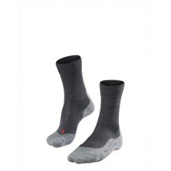 Skarpetki Falke TK5. Szare skarpetki męskie Falke, bez wzorów, z poliamidu. Za 116.00 zł.