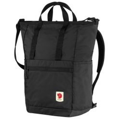 Plecak miejski Fjallraven High Coast Totepack - black. Czarne plecaki damskie Fjällräven, bez wzorów. Za 396.99 zł.