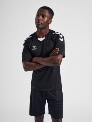 Koszulka Hummel XK Core Poly. Czarne t-shirty sportowe męskie HUMMEL, s, z dzianiny, bez ramiączek, na fitness i siłownię. Za 181.00 zł.