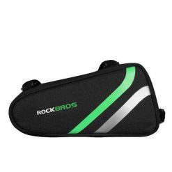 Torba na ramę roweru model Geelong. Czarne torby męskie na ramię ROCKBROS, bez wzorów, z materiału, na ramię. Za 67.60 zł.