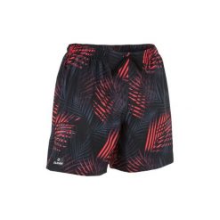 Spodenki surfing krótkie BBS 100 Palm. Czarne szorty męskie OLAIAN, bez wzorów, z materiału, sportowe. Za 29.99 zł.