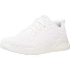 Tenisówki Skechers Model Uno Lite-lighter One Kolor Biały. Białe trampki i tenisówki damskie Skechers, bez wzorów, z tkaniny. W wyprzedaży za 292.00 zł.
