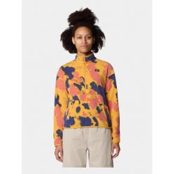 Sweter damski Mountain Hardwear Microchill. Niebieskie swetry klasyczne damskie MOUNTAIN HARDWEAR, m, z polaru, bez kołnierzyka. Za 379.00 zł.